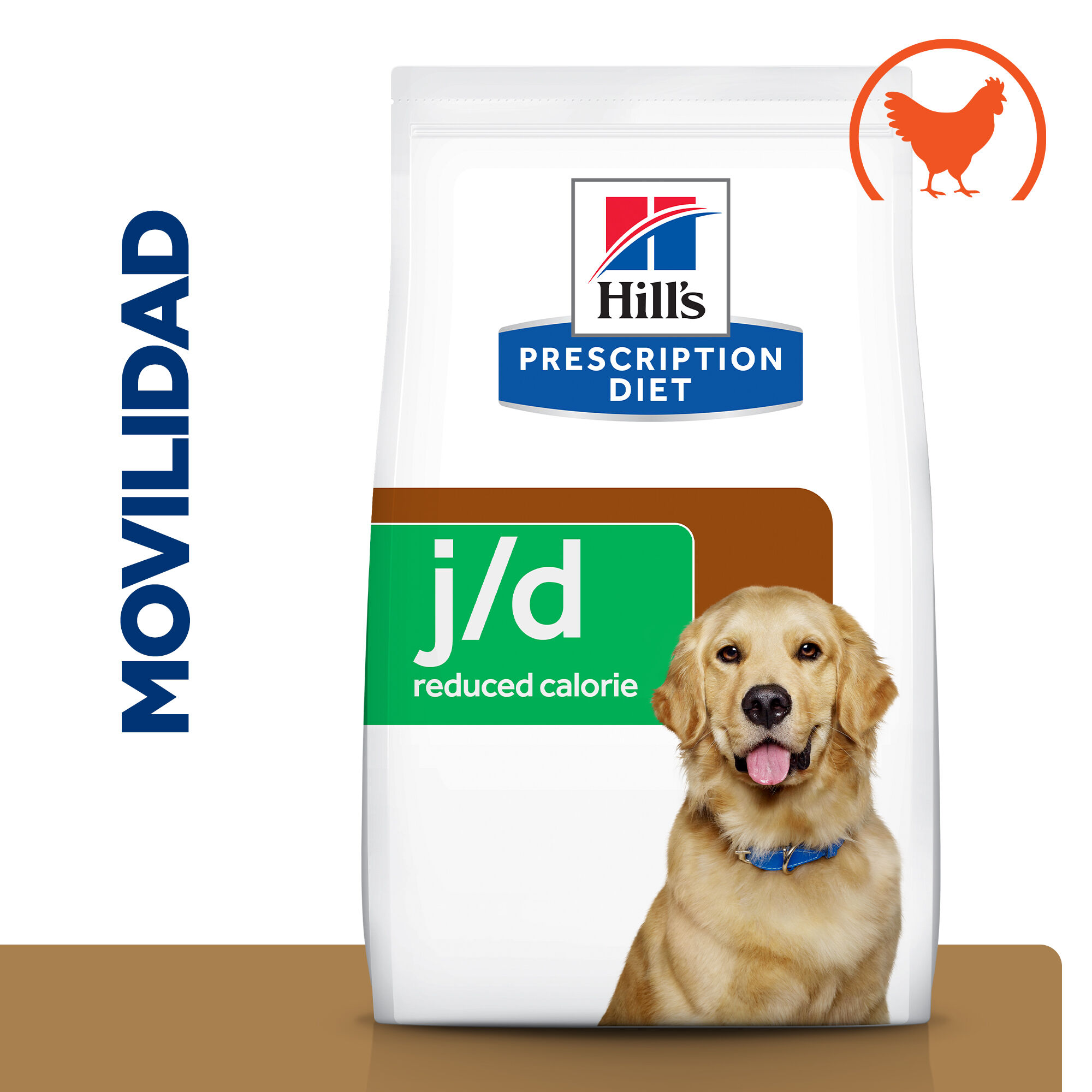12 kg Hill's Prescription Diet Joint Care j/d Reduced Calorie Pollo pienso para perros, , large Imagen numero 2